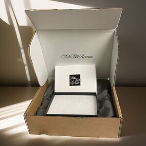 Saks Fifth Avenue Gift Card Boxes